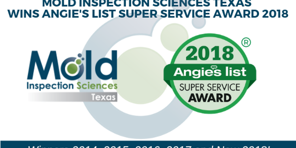 Mold Inspection Sciences Texas Receives Angie’s List Super Service Award