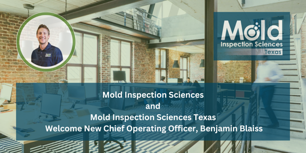 Mold Inspection Sciences Texas Welcomes New COO Benjamin Blaiss